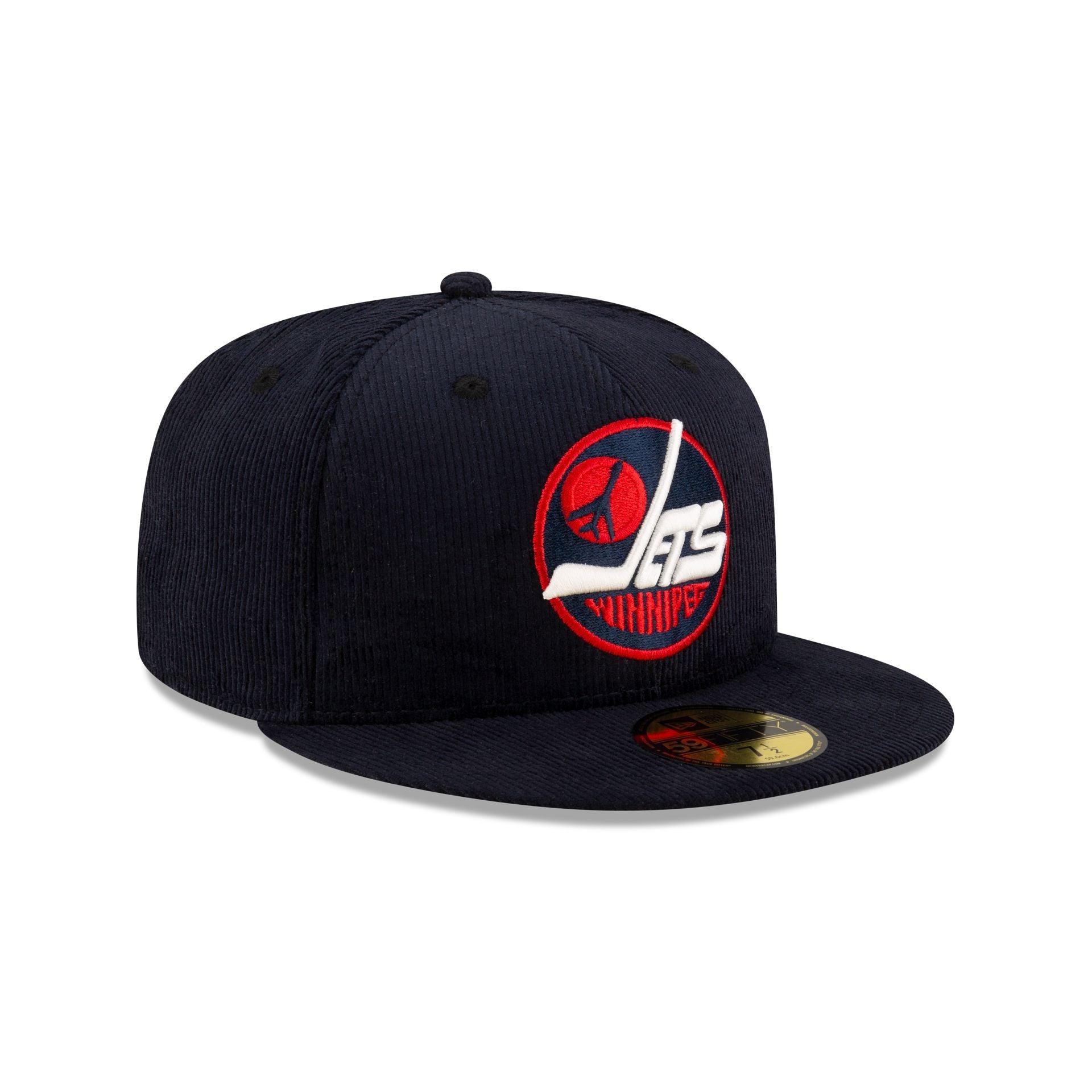 Just Caps Corduroy Winnipeg Jets Historic 59FIFTY Fitted Hat Male Product Image