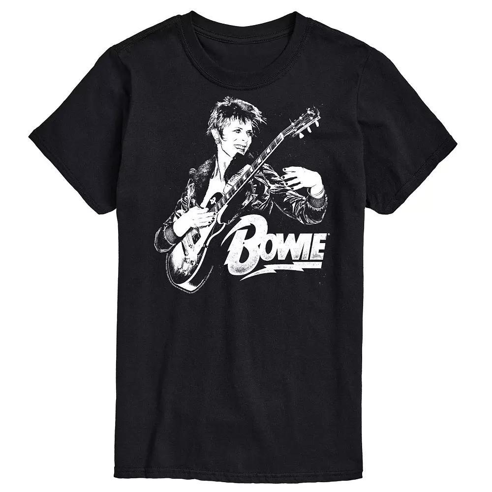 Mens David Bowie Punk Tee Grey Product Image