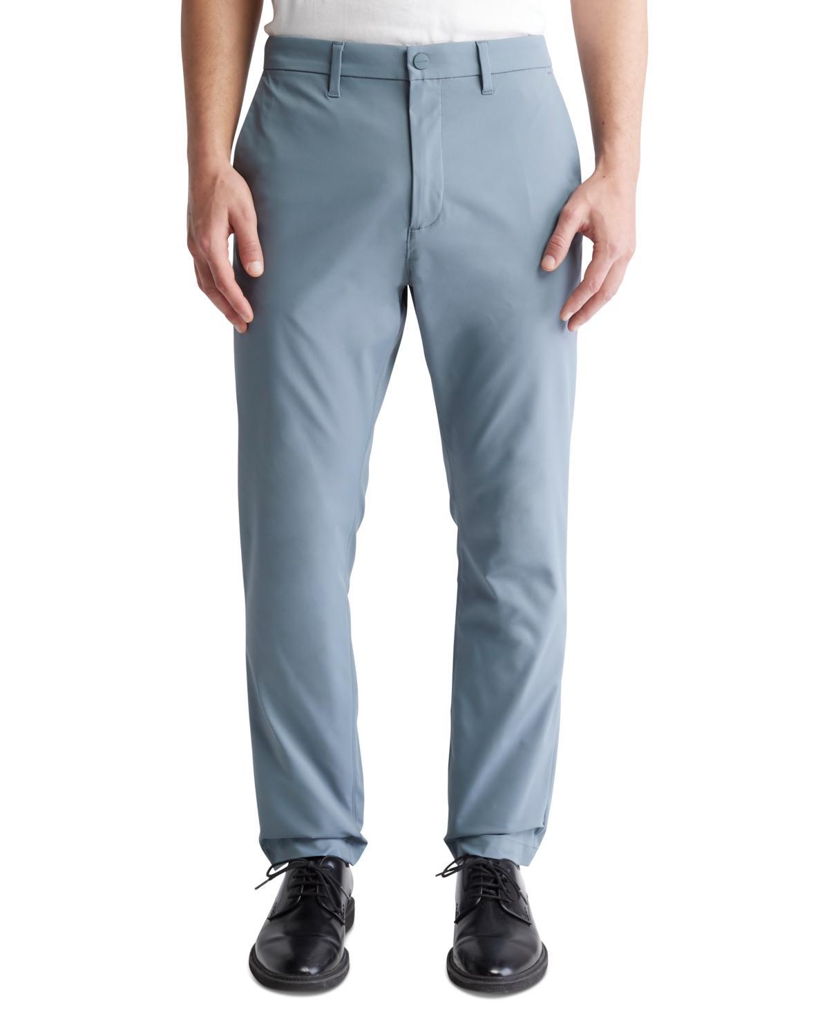 Calvin Klein Mens Athletic Slim-Fit Stretch Chinos Product Image