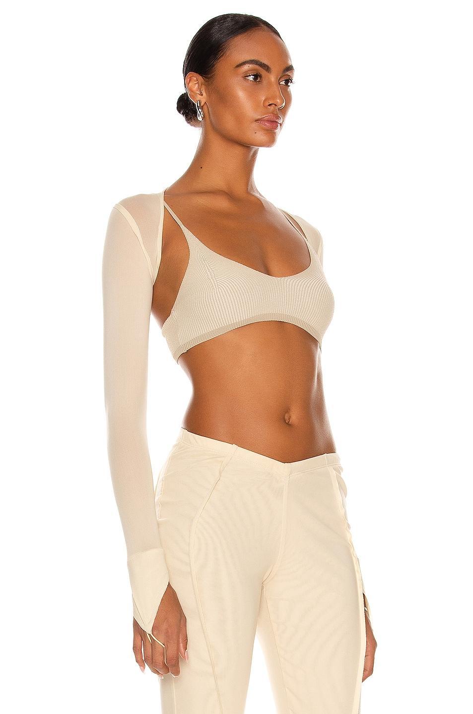 V Cut Shrug Product Image