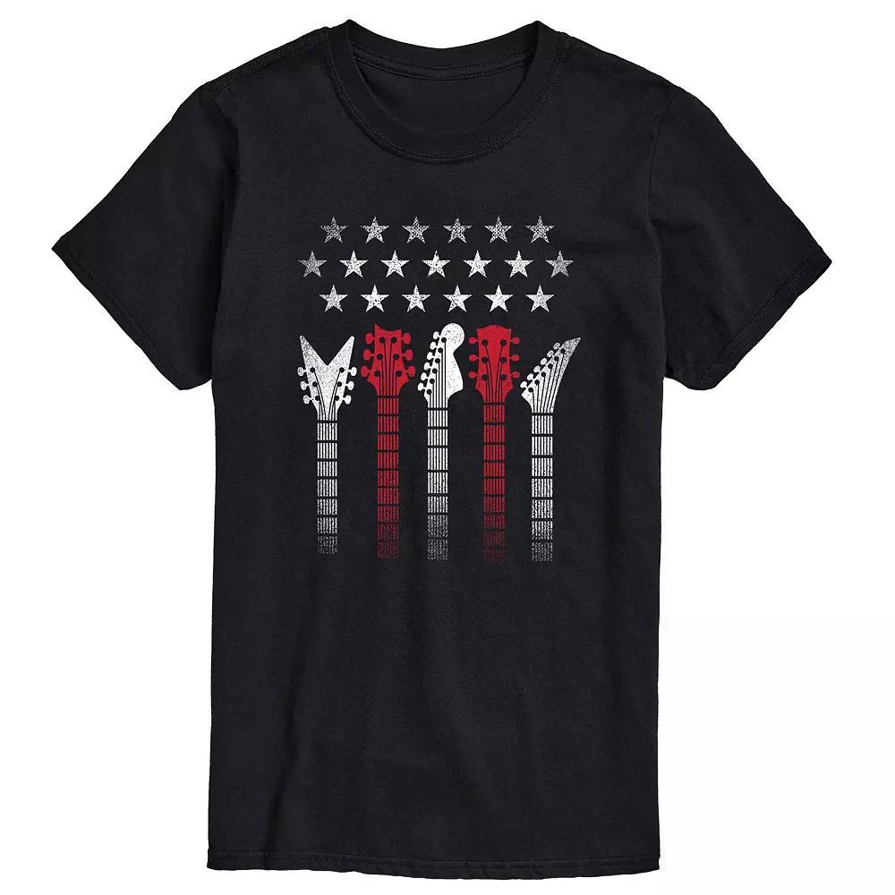 Big & Tall Friends Logo With Cornucopia Graphic Tee, Mens Blue Product Image