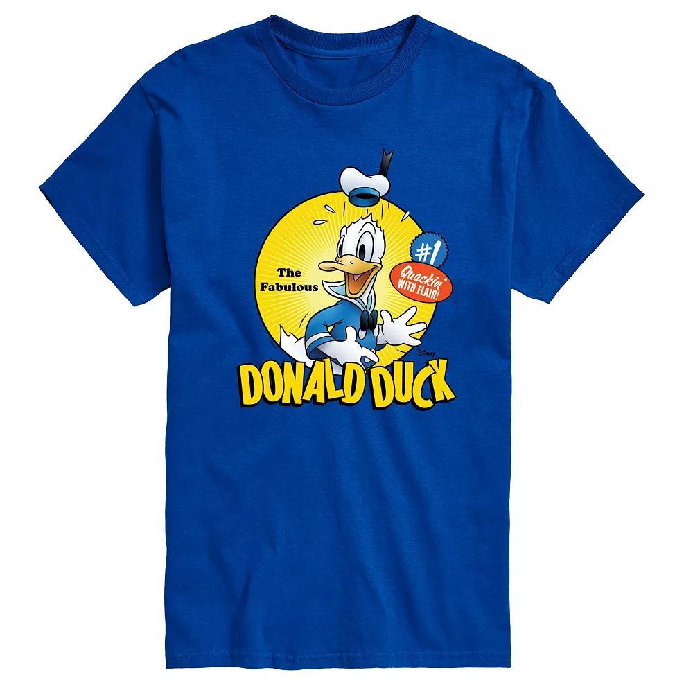 Disneys Donald Duck Big & Tall The Fabulous Graphic Tee, Mens Product Image
