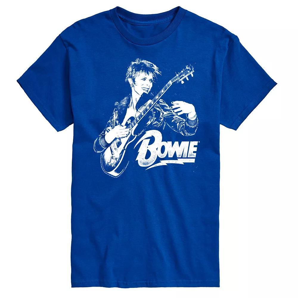 Mens David Bowie Punk Tee Grey Product Image