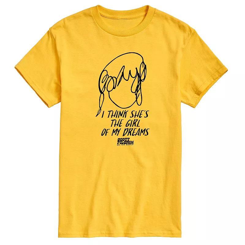 Mens Scott Pilgrim Vs The World Dreams Graphic Tee Product Image