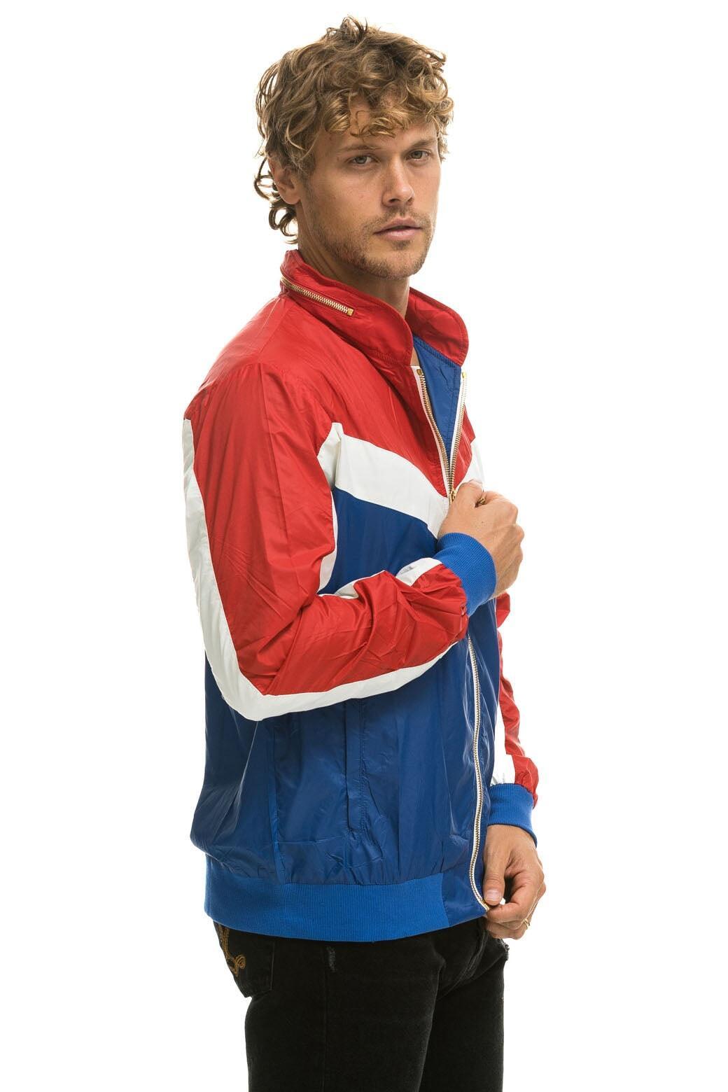 MEN'S WINDBREAKER JACKET - CLASSIC USA Male Product Image