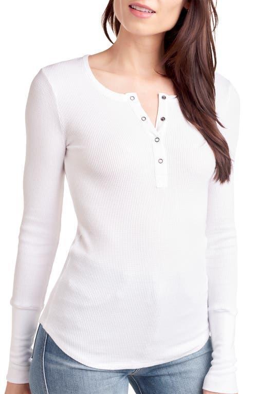 Splendid Thermal Forever Henley Long Sleeve Shirt Product Image