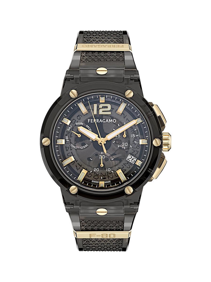 Mens F-80 Translucent Chronograph Watch/44MM Product Image