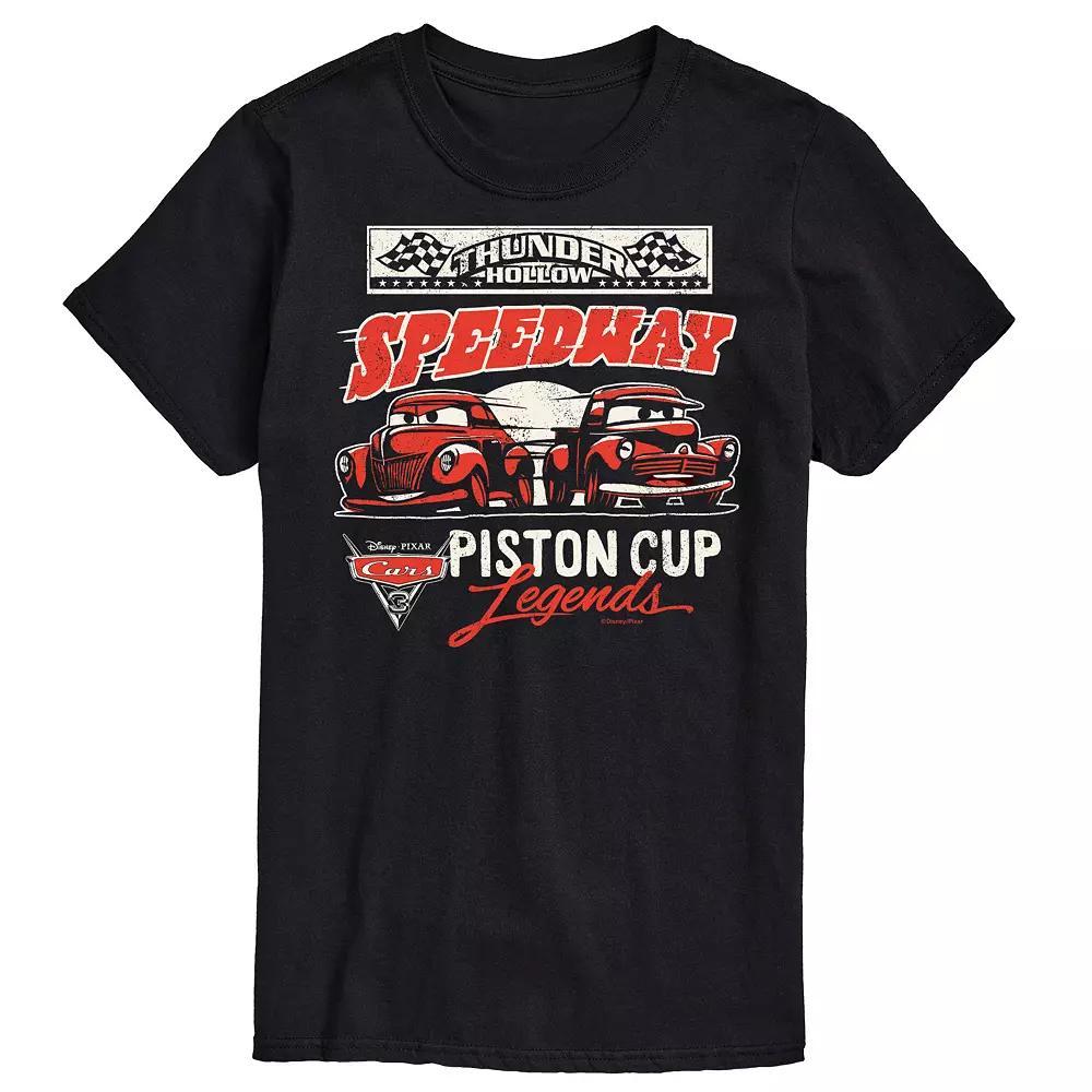 Disney / Pixar's Cars Big & Tall Thunder Hollow Graphic Tee, Men's, Size: 3XL Tall, Blue Product Image