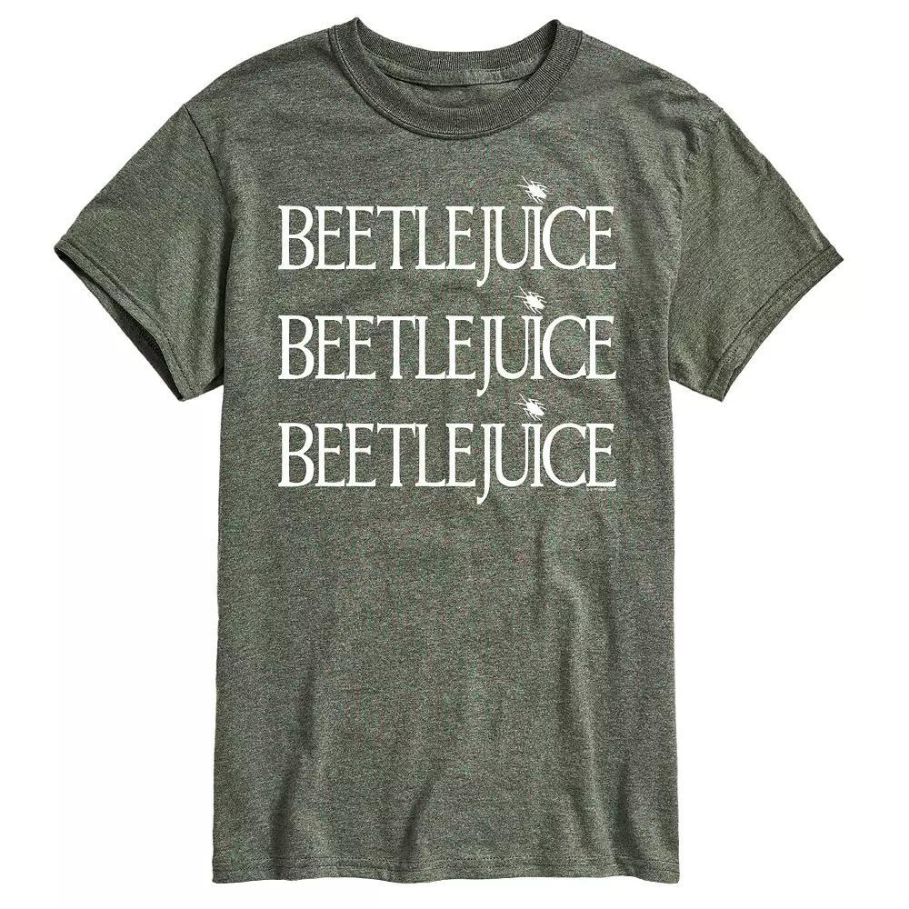 Mens Beetlejuice Stacked Tee Product Image
