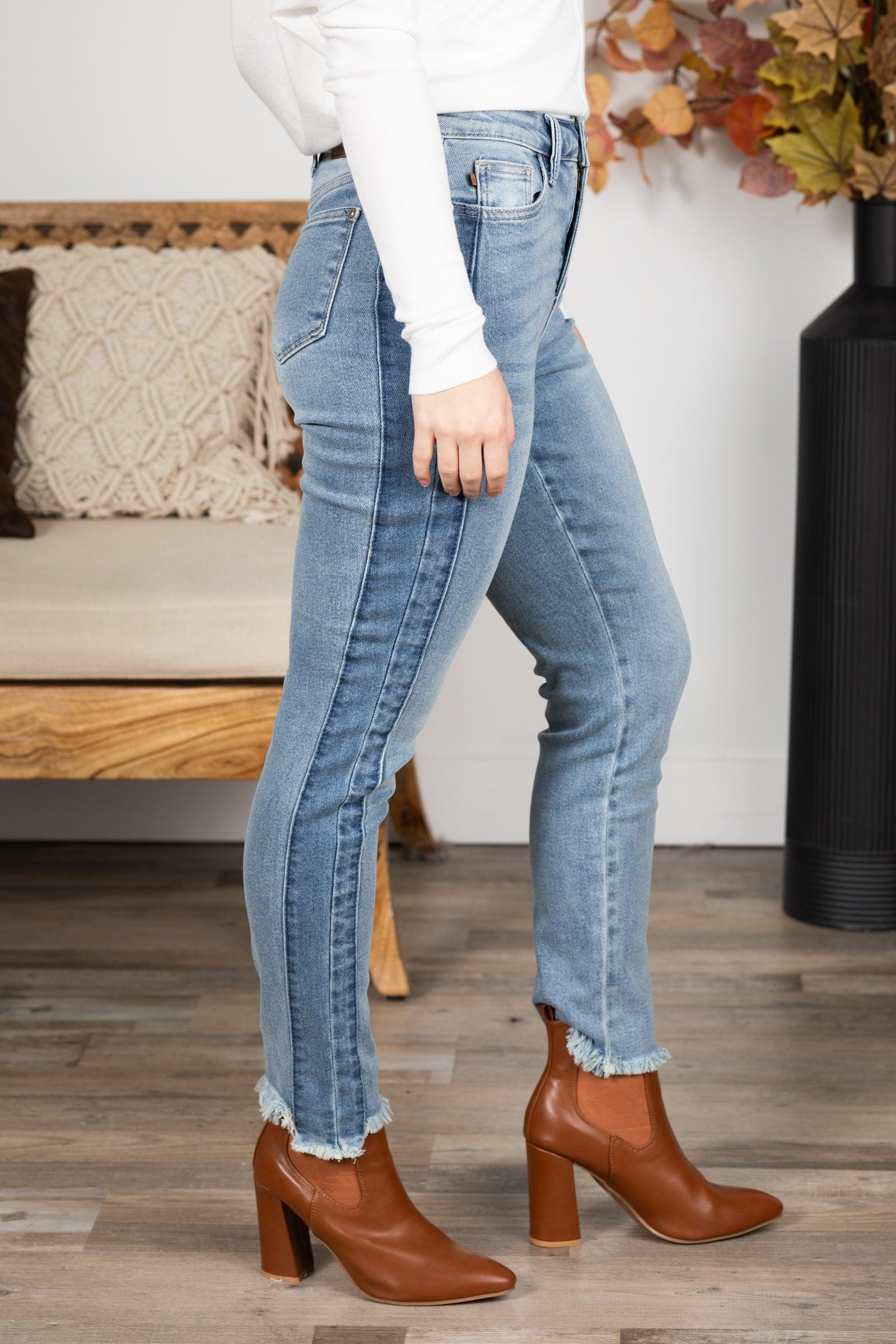 Judy Blue Vintage Wash Side Panel Jean Product Image