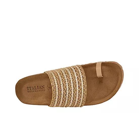 Italian Shoemakers Ginebra Women's Sandals, Size: 9, Natural White Product Image