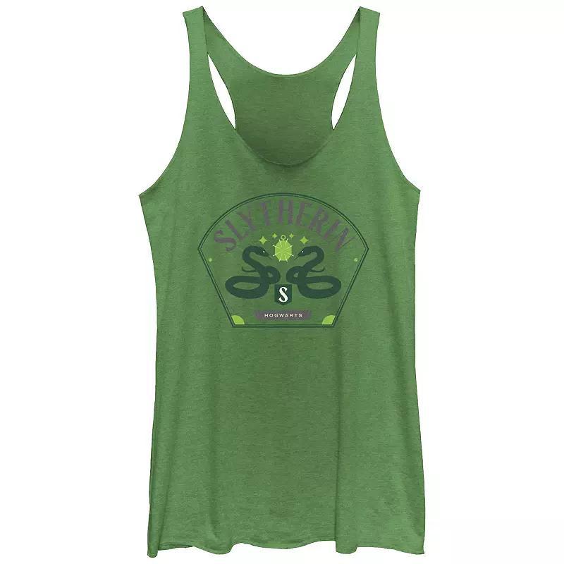 Juniors' Harry Potter Slytherin Snake Racerback Tank Top, Girl's, Size: Large, Envy Product Image