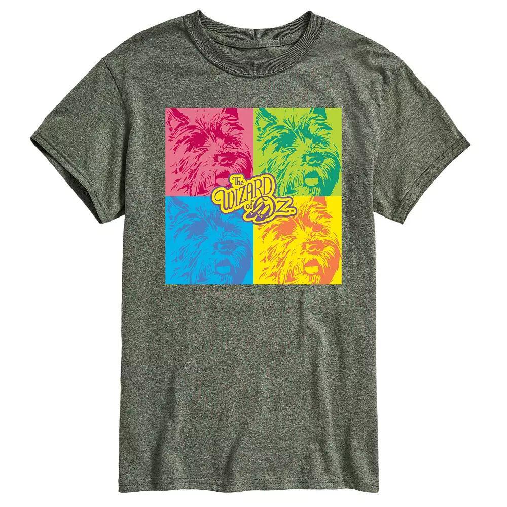 Mens Wizard Of Oz Toto Grid Graphic Tee Product Image