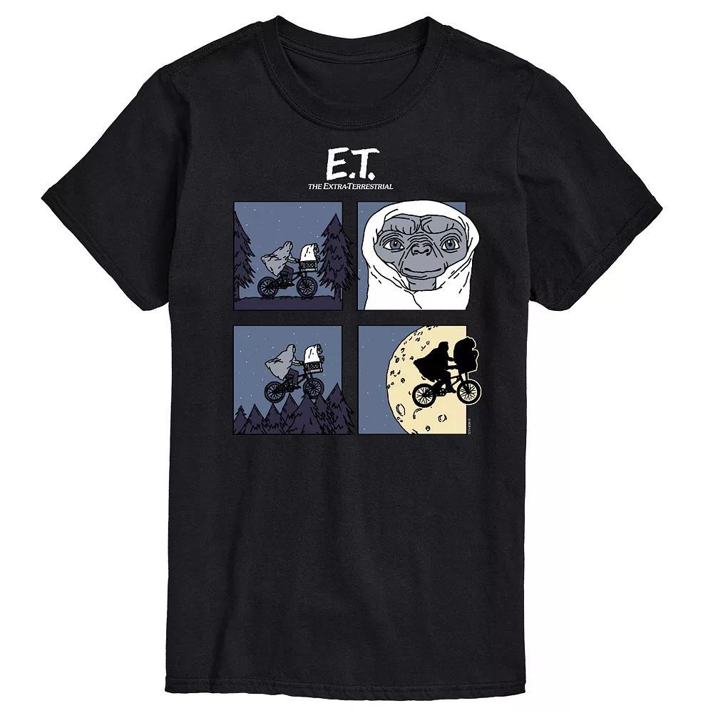 Big & Tall ET Squares Tee, Mens Product Image