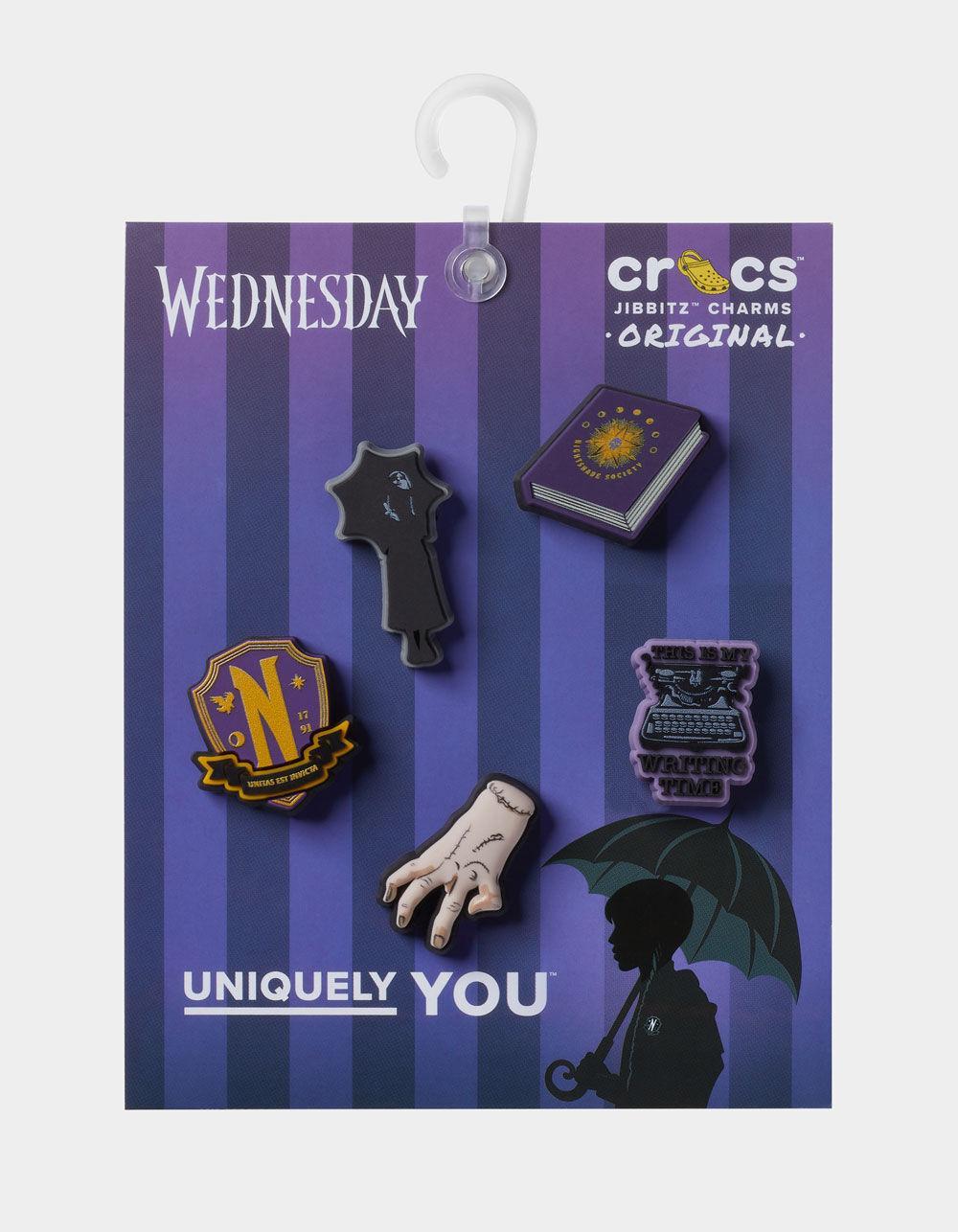 CROCS Wednesday 5 Pack Jibbitz™ Charms - MULTI Product Image