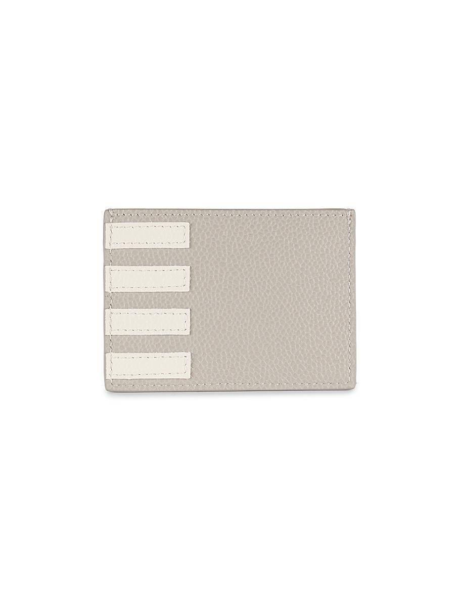 Mens 4-Bar Leather Card Case Product Image