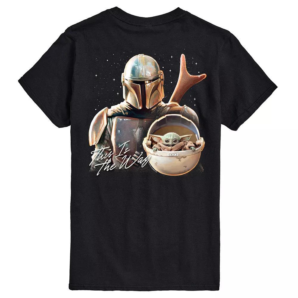 Big & Tall The Mandalorian This Is The Way Graphic Tee, Mens Product Image
