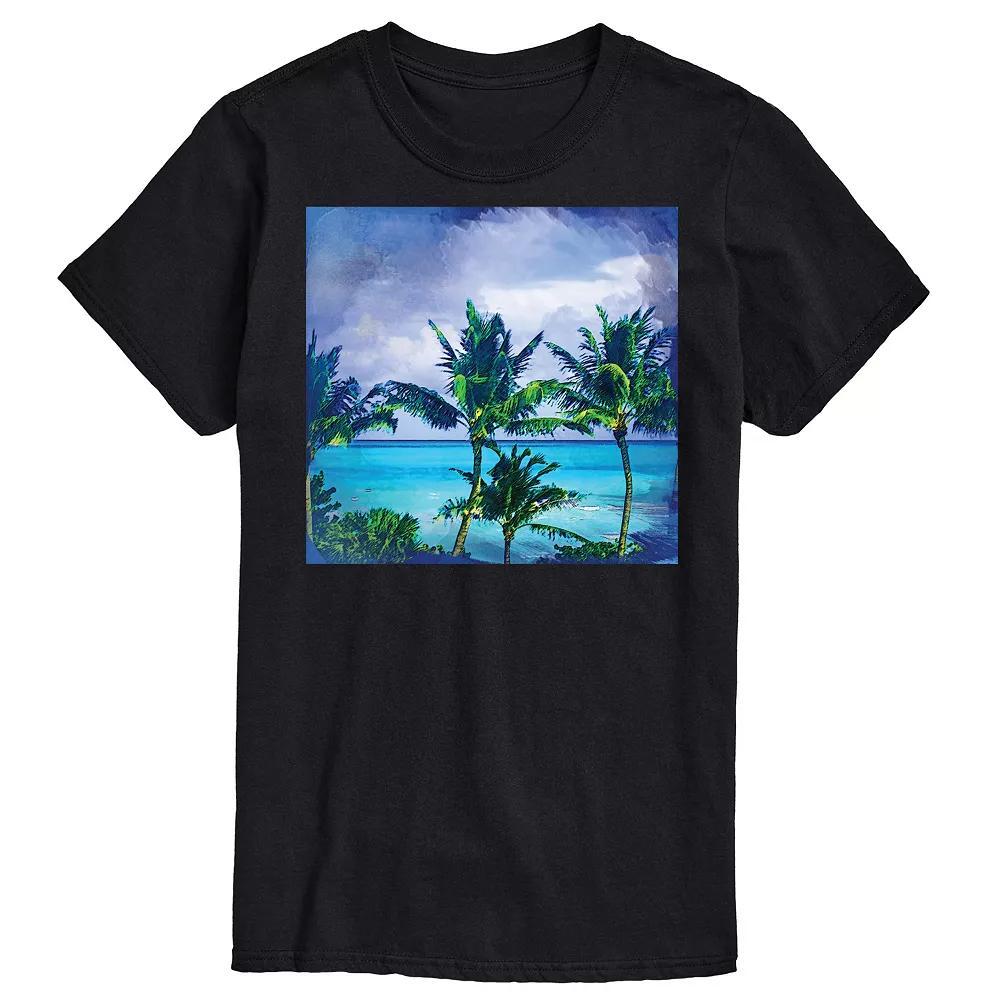 Big & Tall Empyre Beach Tee, Men's, Size: XXL Tall, White Product Image