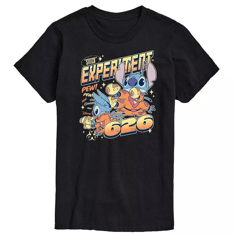 Disney's Lilo & Stitch Men's Experiment 626 Graphic Tee, Size: XL, Grey Gray Product Image