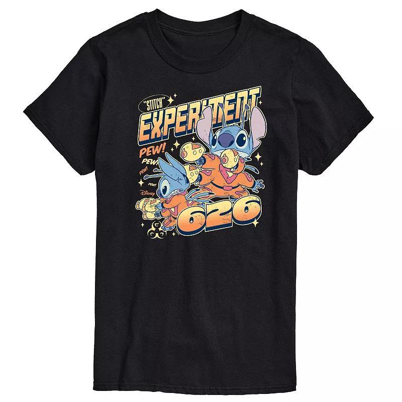 Disney's Lilo & Stitch Men's Experiment 626 Graphic Tee, Size: XL, Grey Gray Product Image
