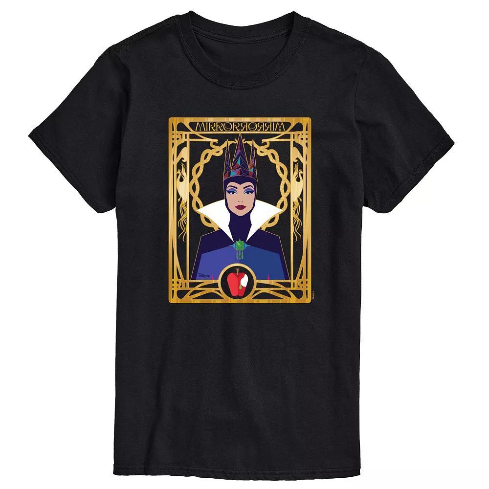Disneys Snow White Evil Queen Big & Tall Mirror Mirror Graphic Tee, Mens Product Image