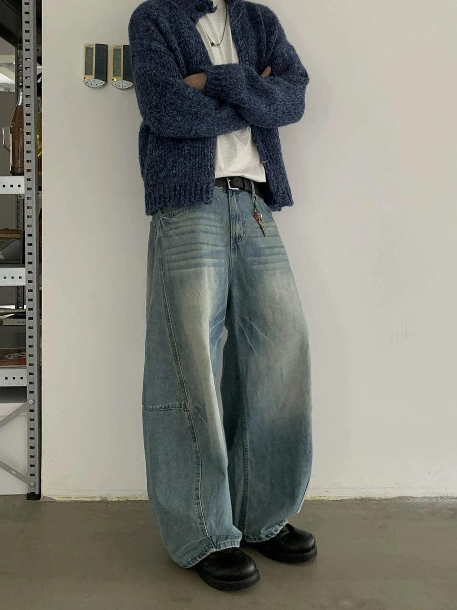 RT No. 18809 WASHED BLUE SCIMITAR JEANS Product Image