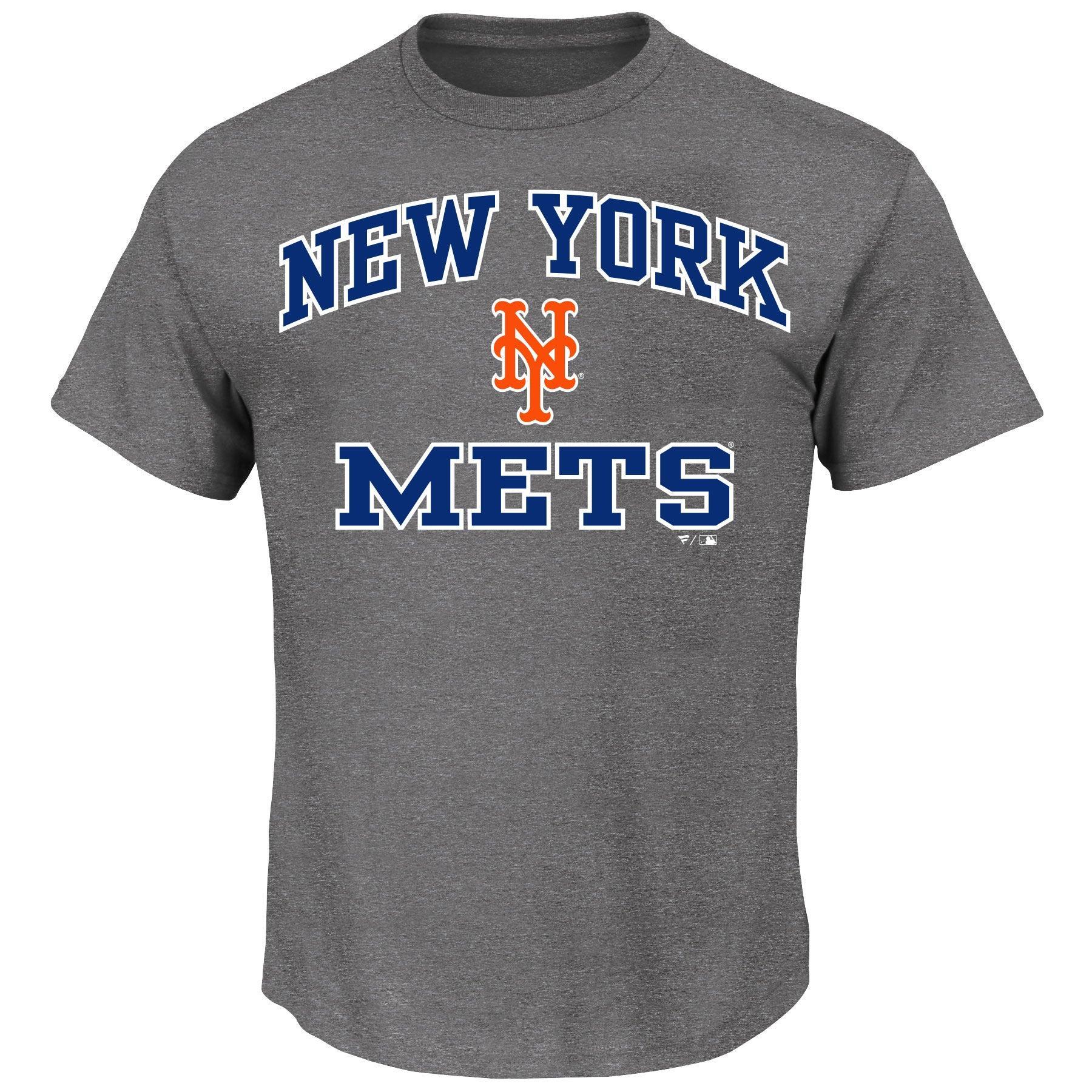 Mens Big And Tall Team Logo Short Sleeve Tee Shirt - New York Mets Product Image
