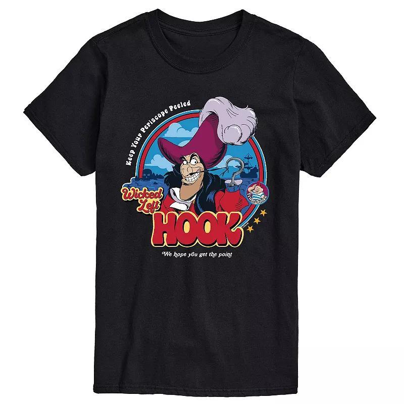 Disneys Peter Pan Big & Tall Wicked Left Hook Graphic Tee, Mens Product Image
