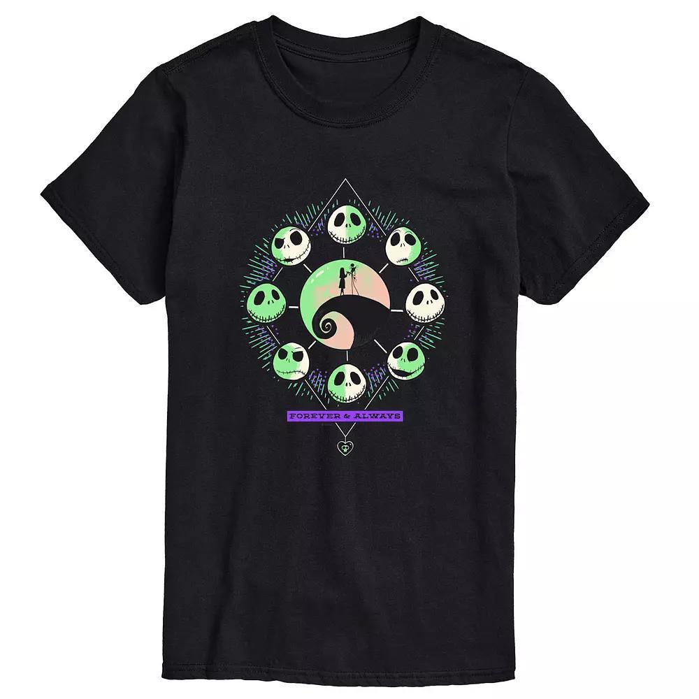 Disneys Nightmare Before Christmas Mens Graphic Tee Product Image