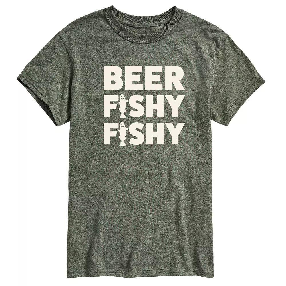 Mens Beer Fishy Fishy Graphic Tee Product Image