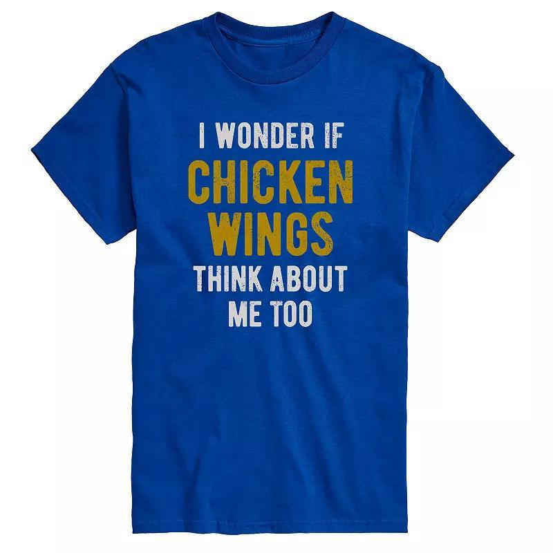 Mens I Wonder Chicken Wings Tee Product Image