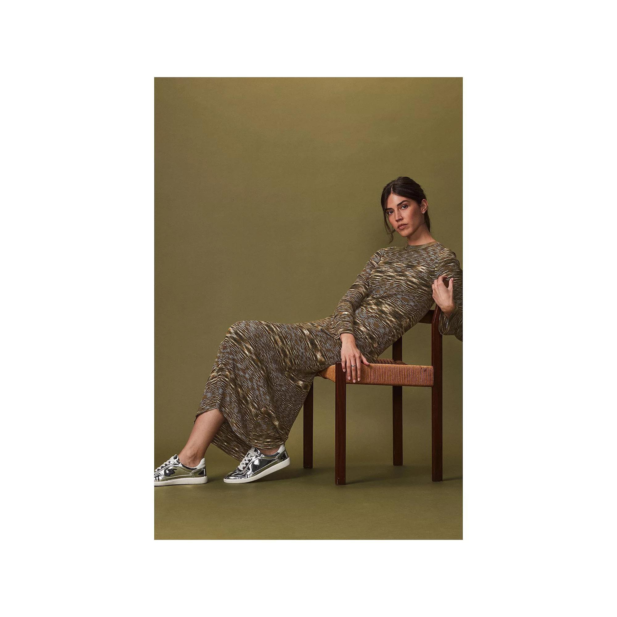 Women's NEXT Knitted Dress, Size: Large, Olive Green Product Image