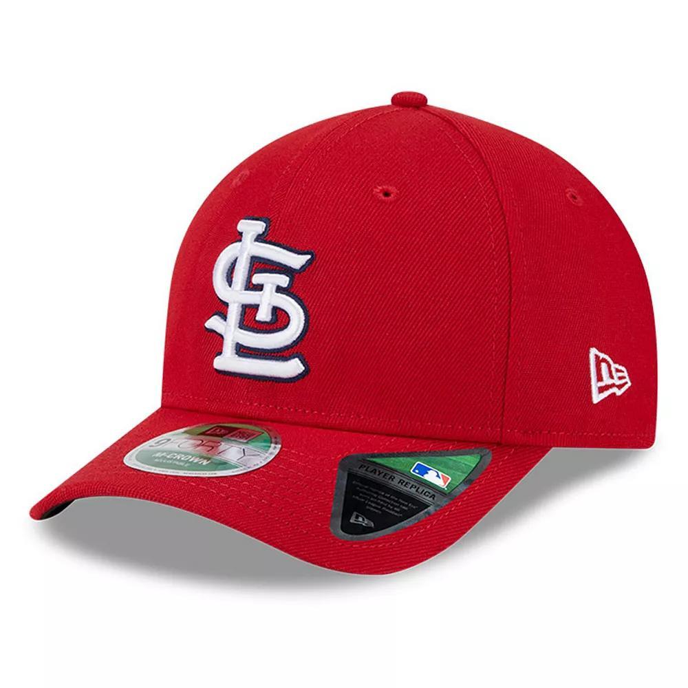 Men's New Era  Red St. Louis Cardinals Player Replica 9FORTY Adjustable Hat Product Image