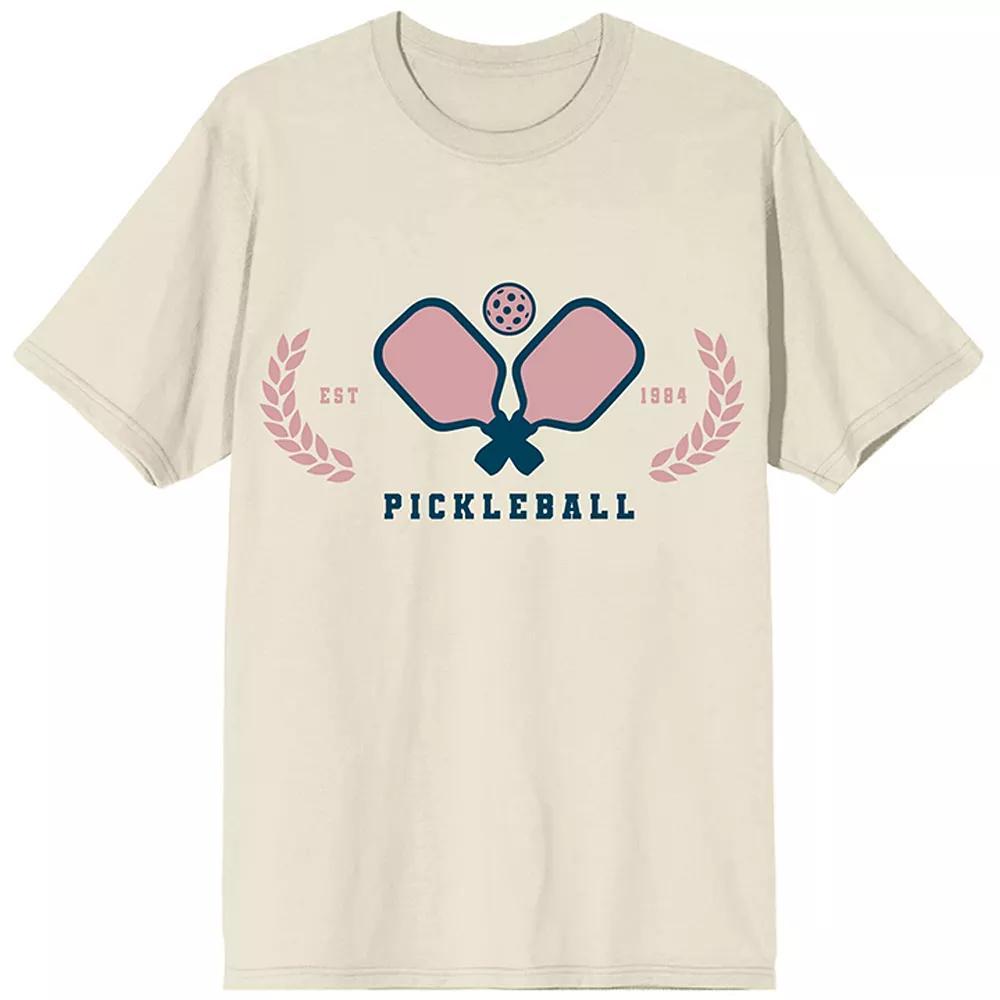 Men's Pickleball League Graphic Tee, Size: Medium 30, Beige Product Image