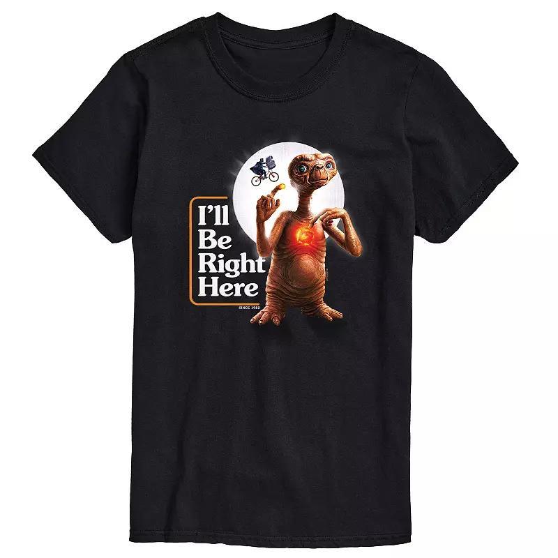 Big & Tall ET Be Right Here Tee, Mens Product Image