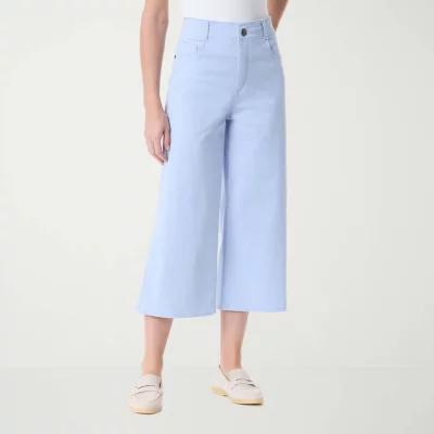 Gloria Vanderbilt High Rise Culotte Pants Product Image