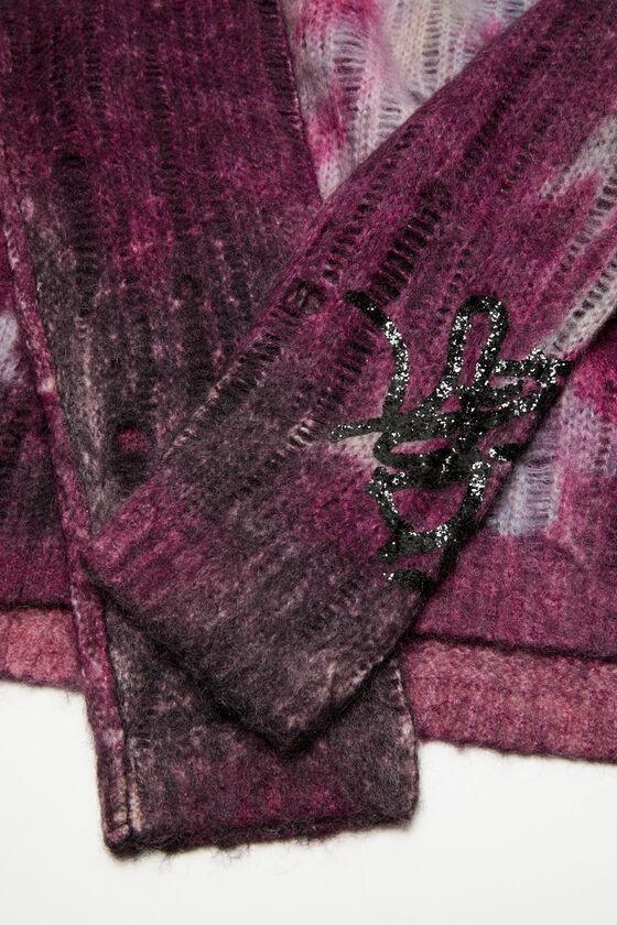 Printed knit jumper Product Image