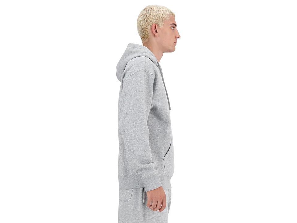 New Balance Men's Sport Essentials Fleece Hoodie in Black/Black Size Large Cotton/Polyester/Fleece Product Image