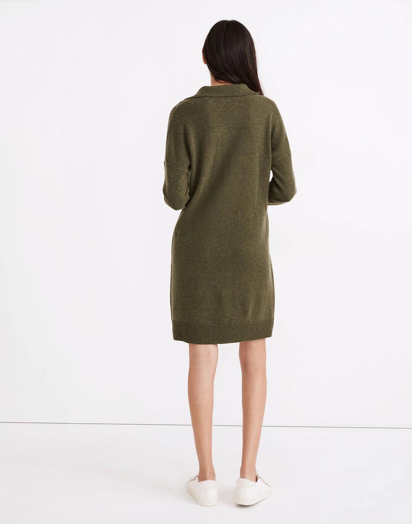 Polo Sweater Dress Product Image