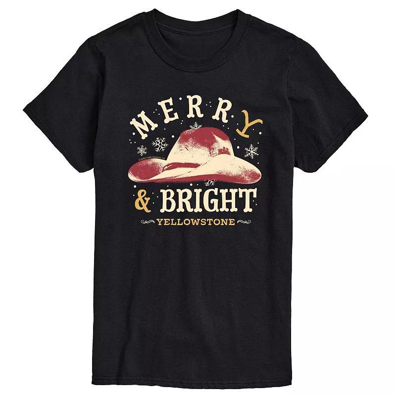 Mens Yellowstone Merry and Bright Graphic Tee Product Image