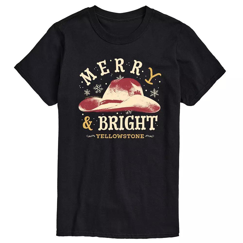 Mens Yellowstone Merry and Bright Graphic Tee Product Image