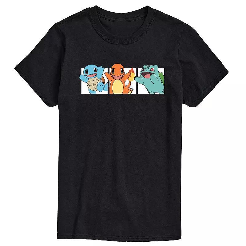 Big & Tall SpongeBob SquarePants Neon Graphic Tee, Mens Blue Product Image