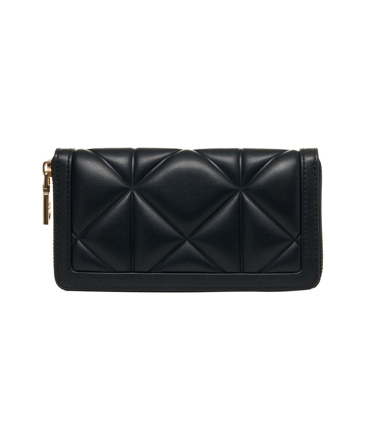 Quilted wallet with logo Product Image