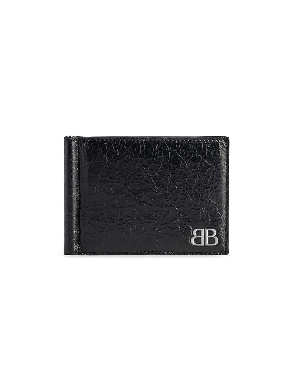 Mens Monaco Folded Card Holder with Bill Clip Product Image