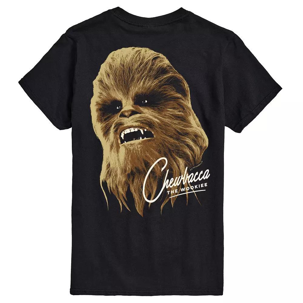 Big & Tall Star Wars Chewbacca The Wookiee Graphic Tee, Mens Product Image