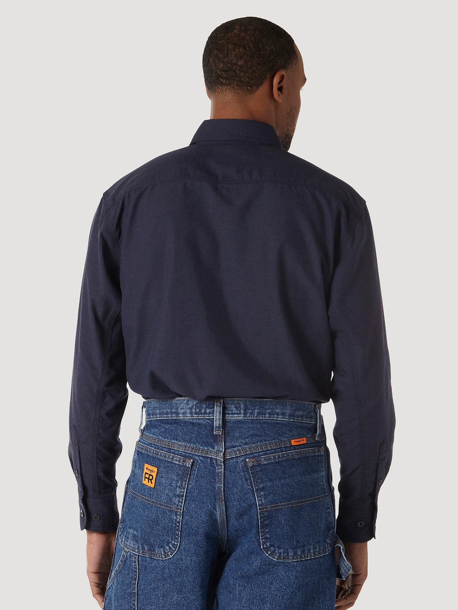 Wrangler® FR Flame-Resistant Riggs Twill Solid Work Shirt | Men's SHIRTS | Wrangler® Product Image