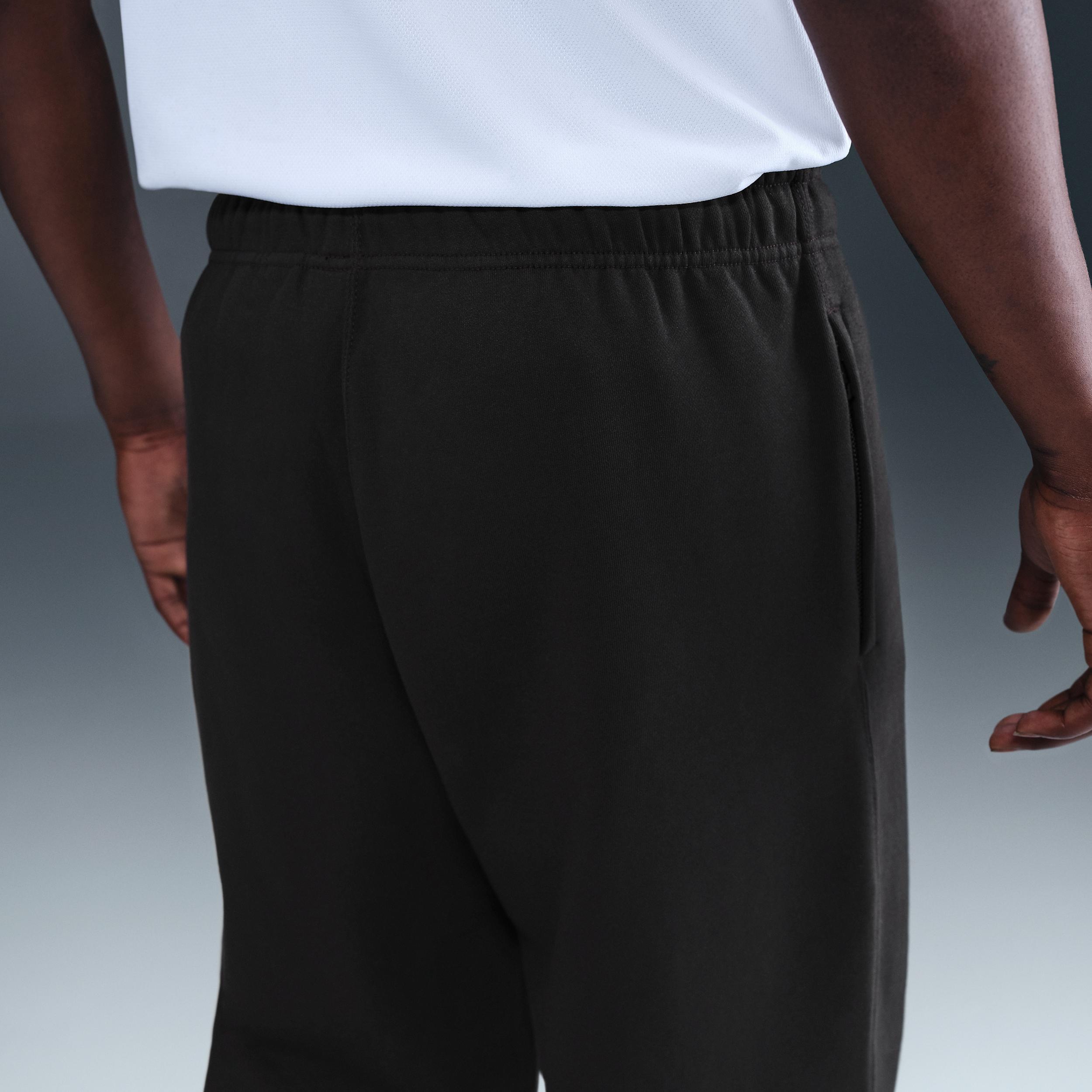 Nike Men's Solo Swoosh Fleece Open-Hem Pants Product Image