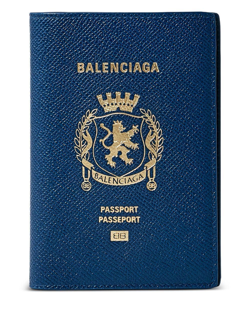 logo-embellished passport holder Product Image
