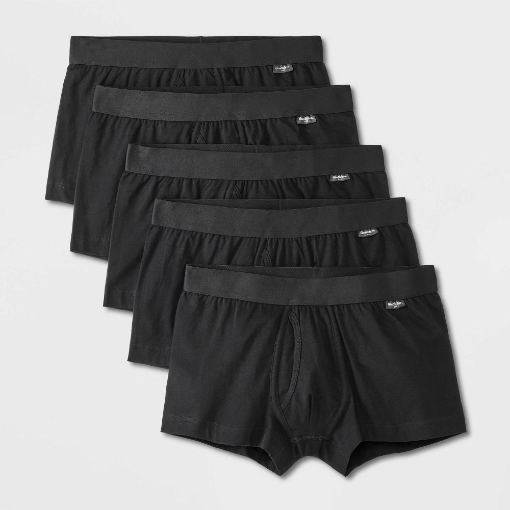 Mens Trunks 5pk - Goodfellow & Co L: Mid Rise, Jersey, Full Waistband Elastic Product Image