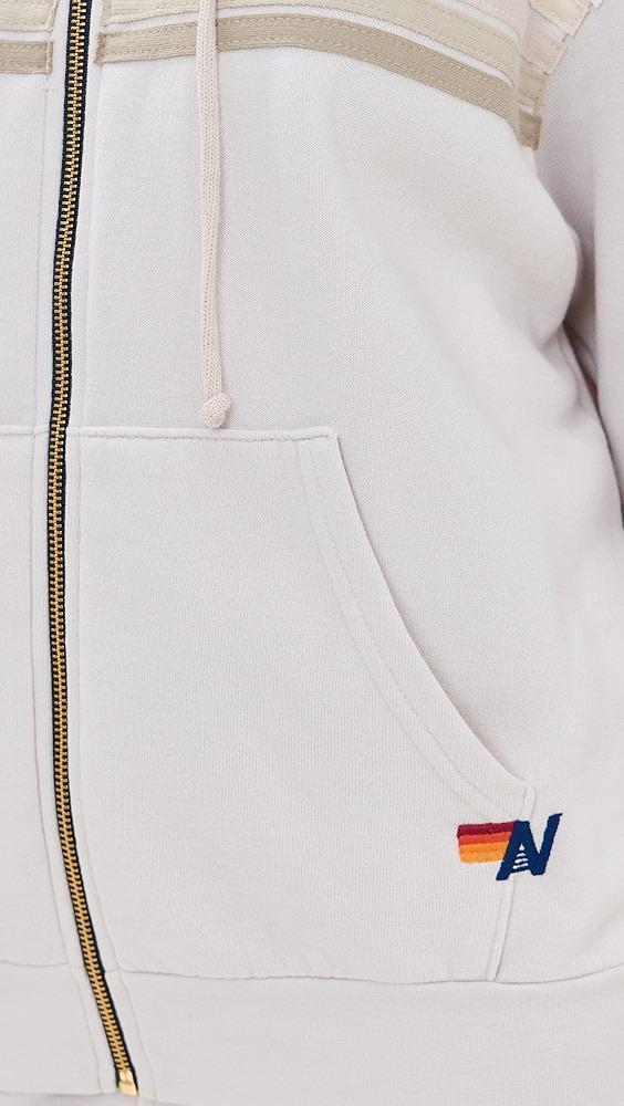 Aviator Nation 5 Stripe Zip Hoodie Relaxed | Shopbop Product Image